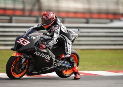 MotoGP, test Sepang. Marc Marquez: Quel nervo è il mio tallone d’Achille