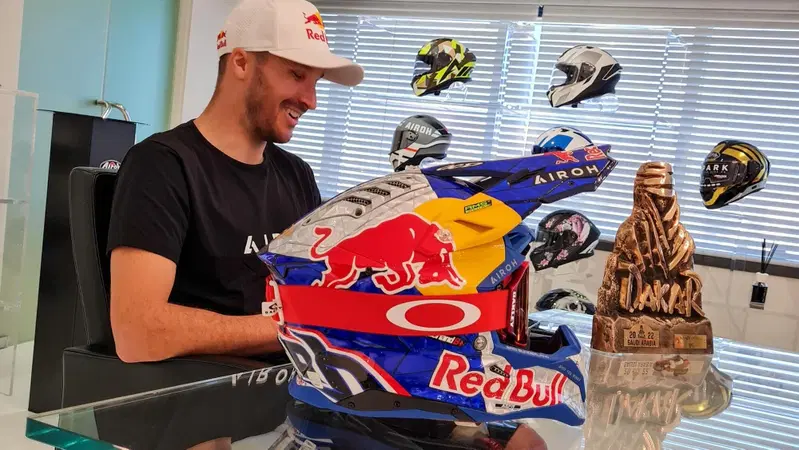 Una giornata con Airoh e il vincitore della Dakar 2022: Sam Sunderland