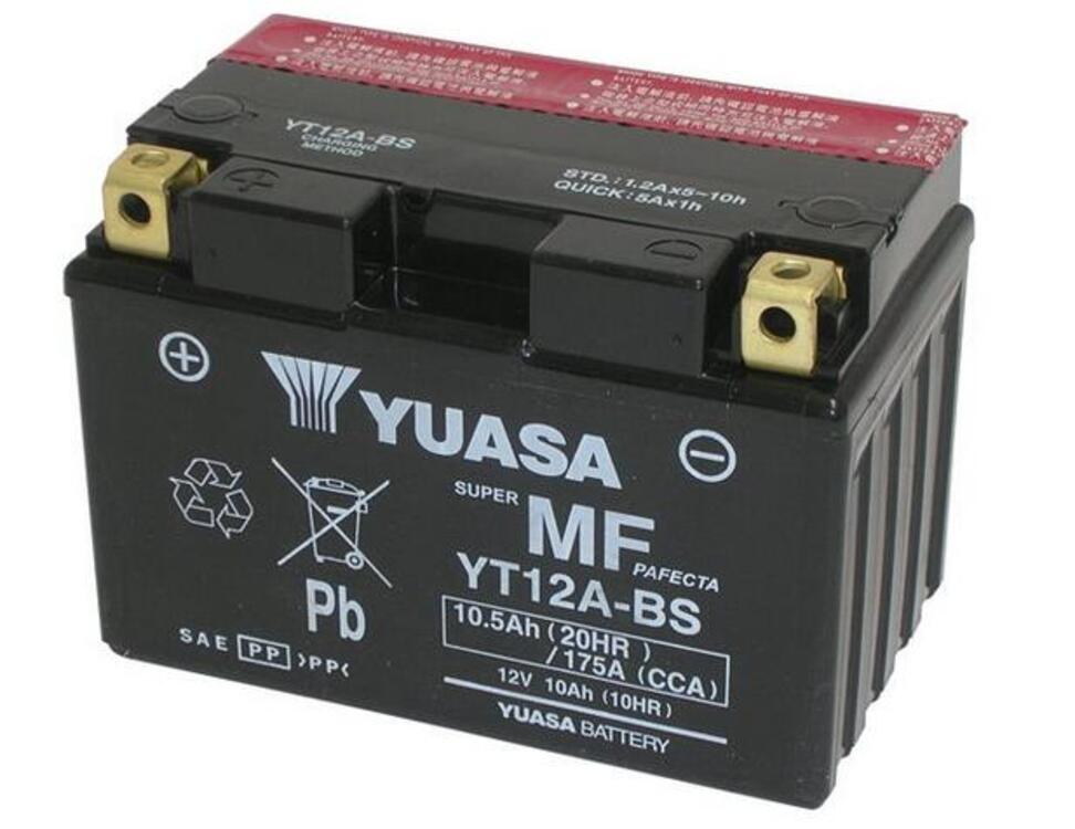 BATTERIA ORIGINALE YUASA YT12A-BS SUZUKI GSF N BAN