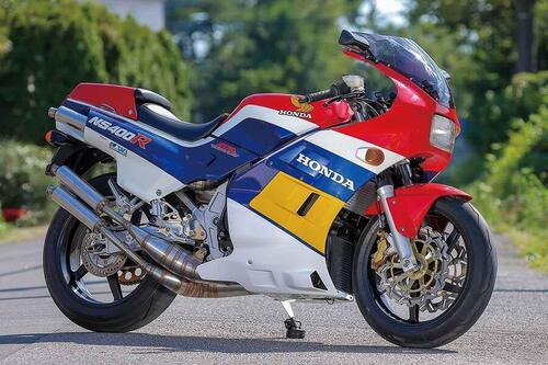 Honda NS 400R Foliserie, ancora una due tempi aggiornata nella ciclistica (2)