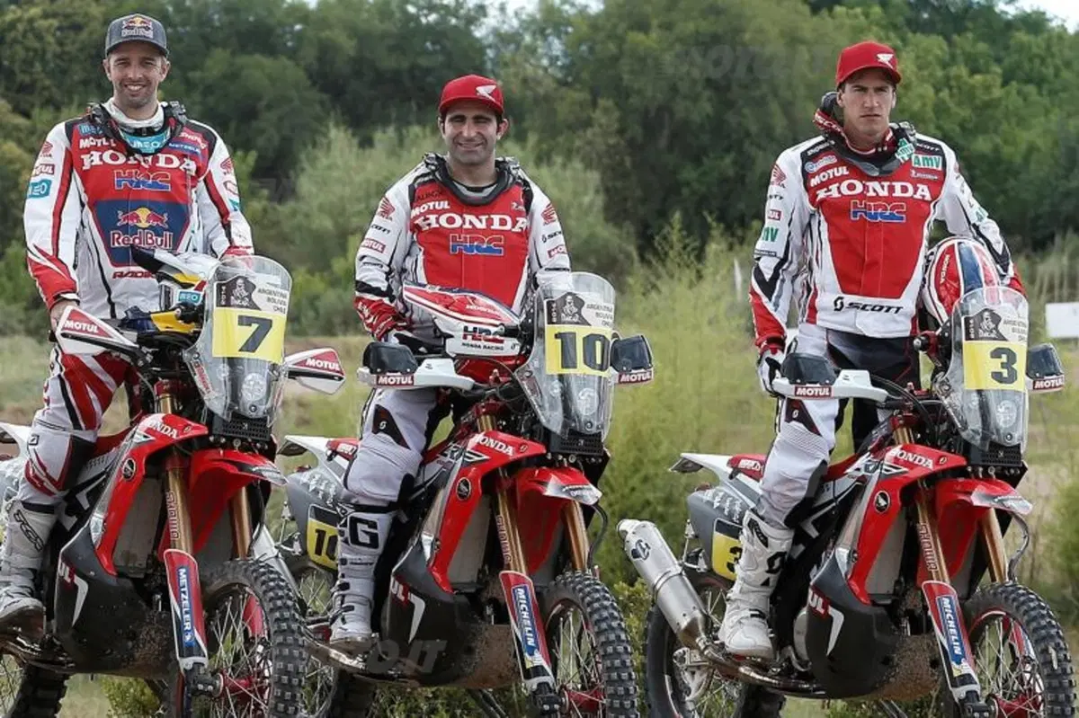 Dakar 2015. Team Honda HRC Line-up (5)