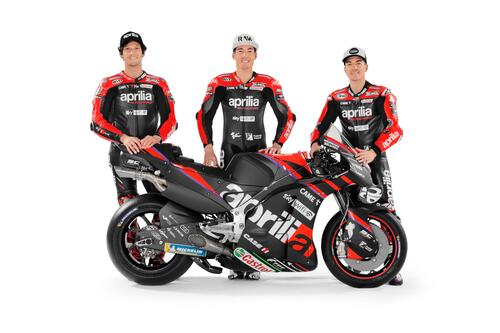 MotoGP 2022. Presentazione Aprilia: Factory team, RS-GP evoluta, alte ambizioni (5)