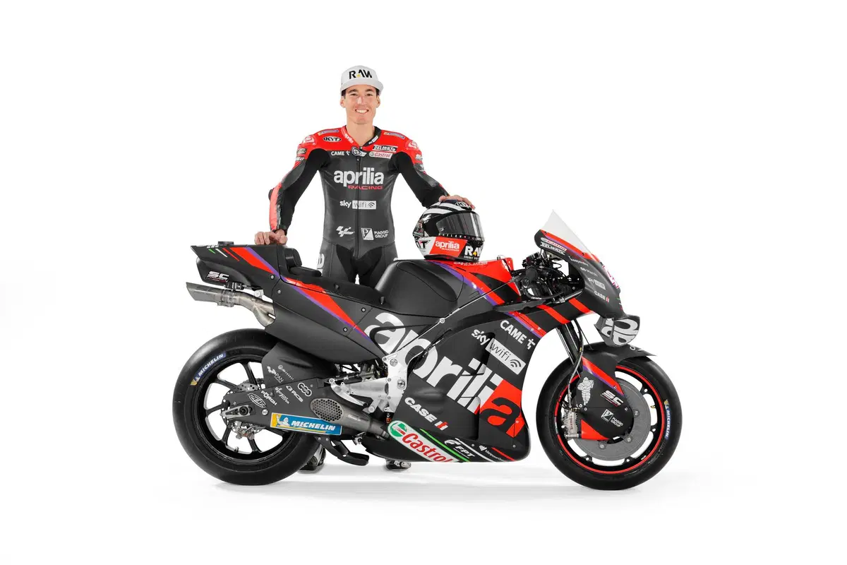 MotoGP 2022. Presentazione Aprilia: Factory team, RS-GP evoluta, alte ambizioni (11)