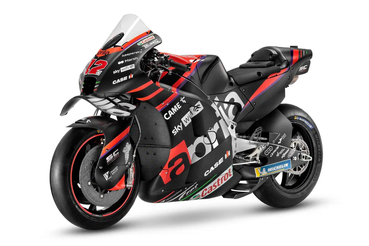 MotoGP: l'Aprilia RS-GP 2022 debutta online
