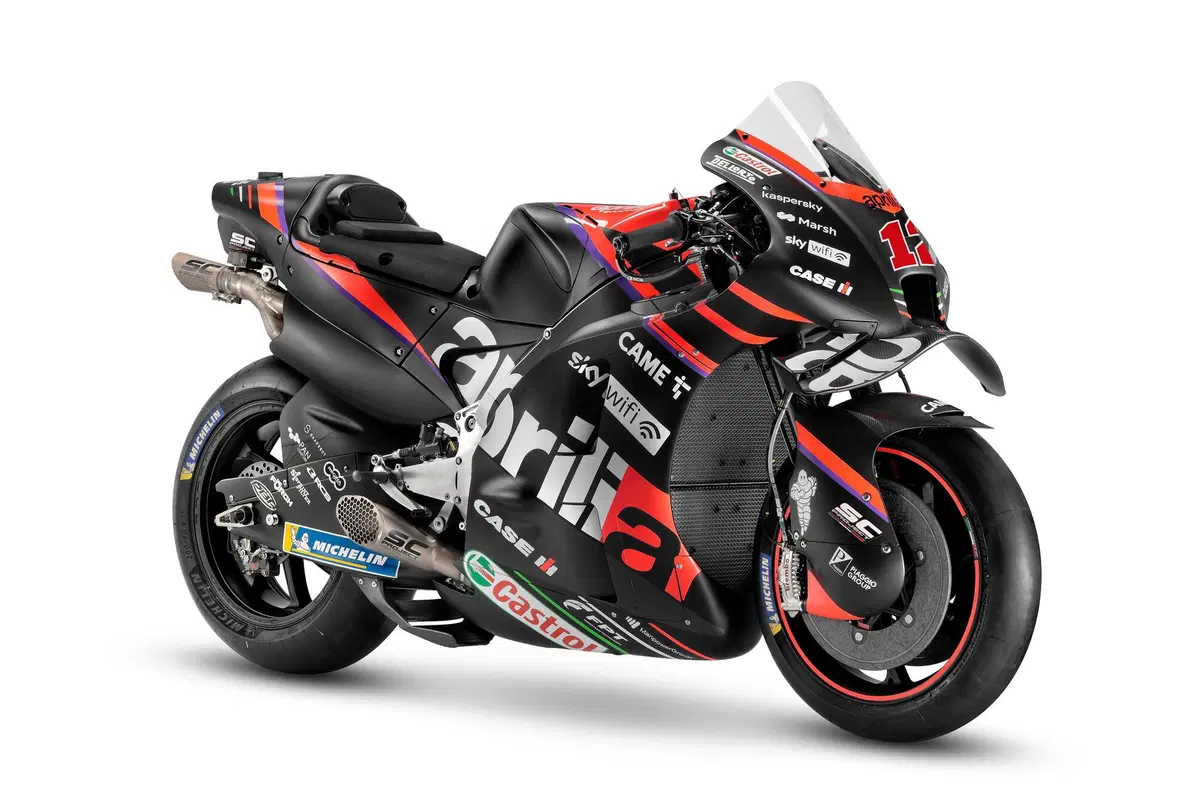 MotoGP: l'Aprilia RS-GP 2022 debutta online (2)