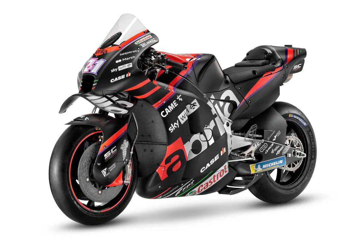 MotoGP: l'Aprilia RS-GP 2022 debutta online (3)