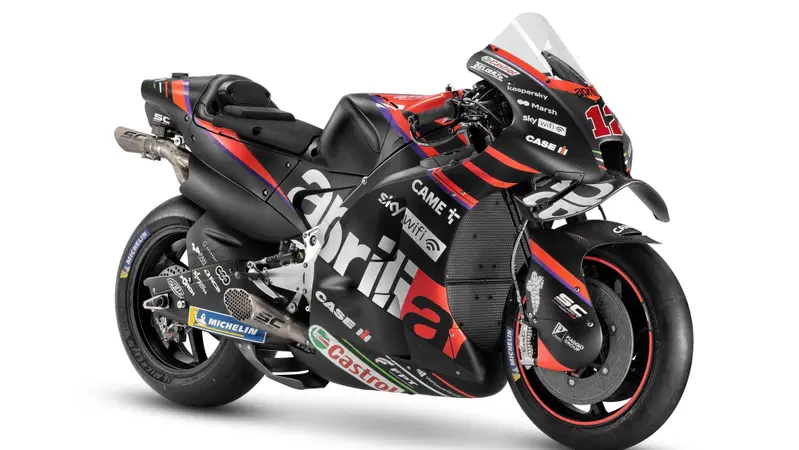 MotoGP: l'Aprilia RS-GP 2022 ha debuttato online [VIDEO]