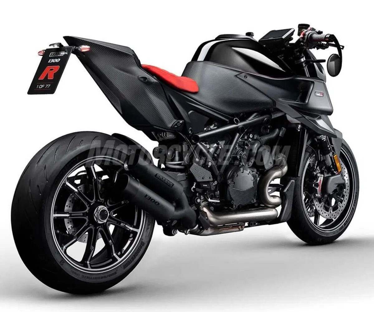 Brabus 1300 R, ecco la serie speciale (Su base KTM 1290 Super Duke R) (4)