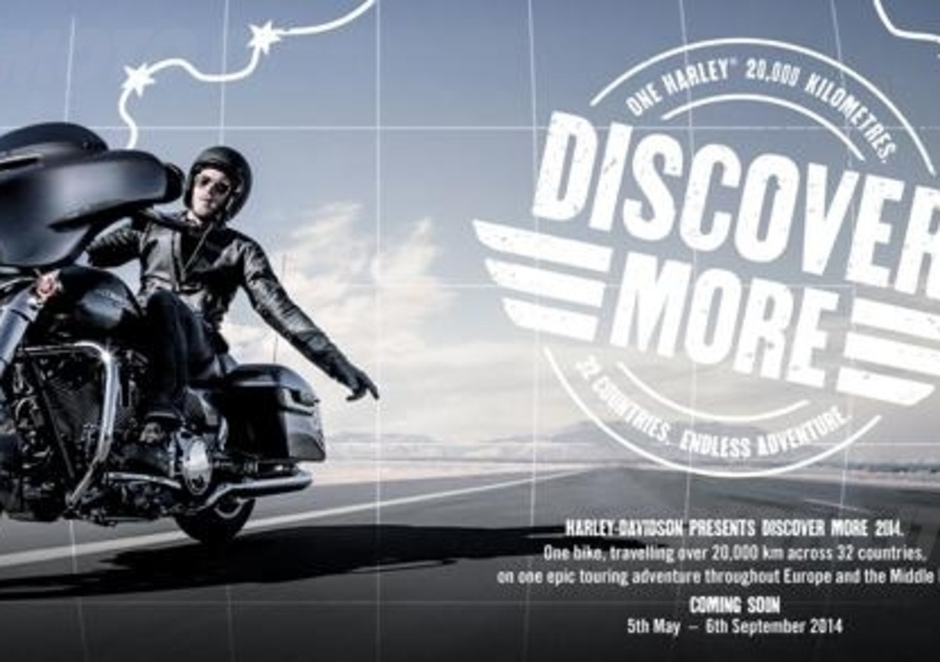 Street Glide &ldquo;Discover More&rdquo;, 20.000 chilometri in sella ad una Harley-Davidson 