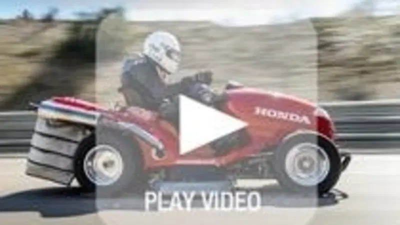 Honda Mean Mower, il tosaerba da Guinness ha il motore della VTR 1000