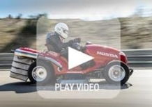 Honda Mean Mower, il tosaerba da Guinness ha il motore della VTR 1000