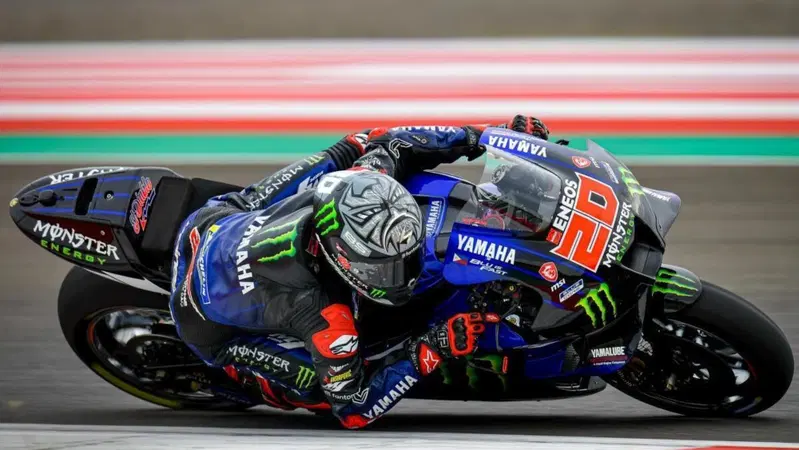 MotoGP 2022, test Mandalika, Day 2. Fabio Quartararo: &ldquo;Non abbiamo fatto nessun passo avanti"