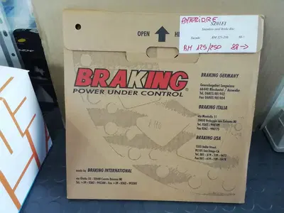 SUZUKI RM 125 /250 da 88 Disco anteriore BRAKING