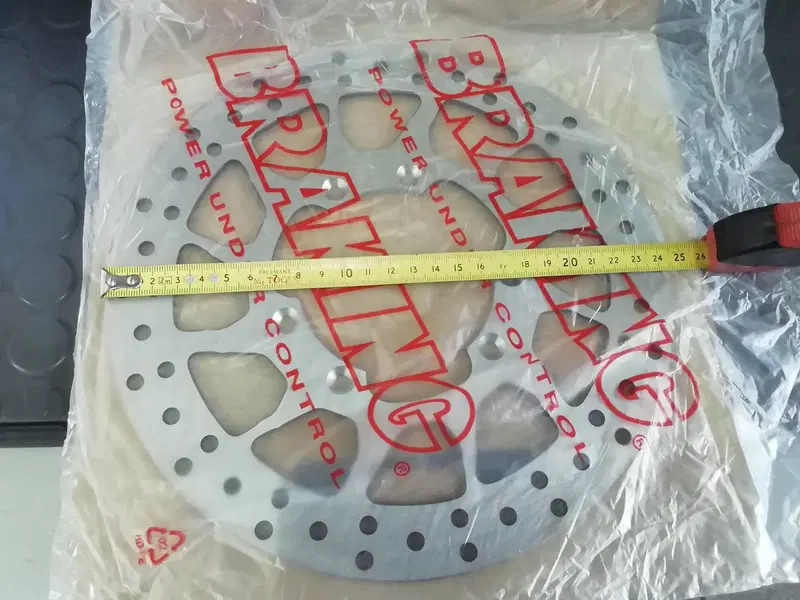 YAMAHA YZ Disco anteriore BRAKING (4)