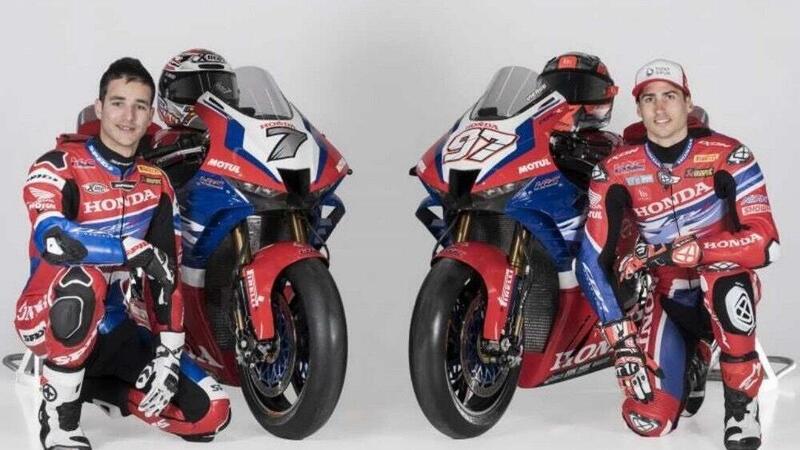 SBK, la presentazione ufficiale del Team HRC