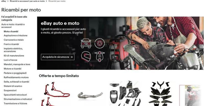 Guida all&#039;acquisto: togliamo alla motocicletta la ruggine dell&#039;inverno con eBay