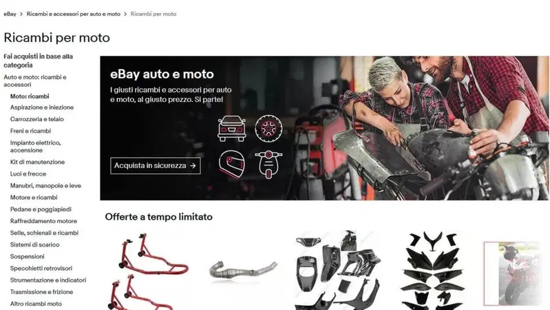 Guida all'acquisto: togliamo alla motocicletta la ruggine dell'inverno con eBay