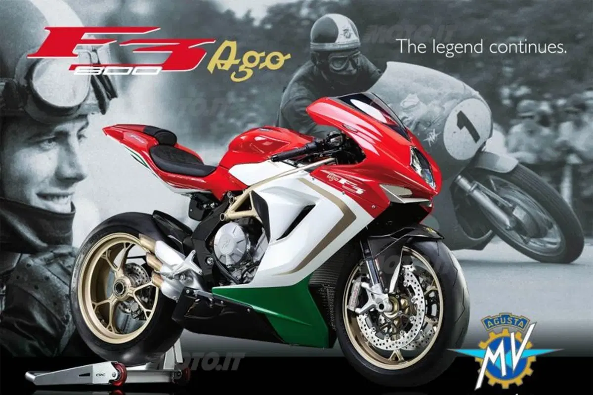 MV Agusta F3 800 Ago: il mito di Agostini è servito