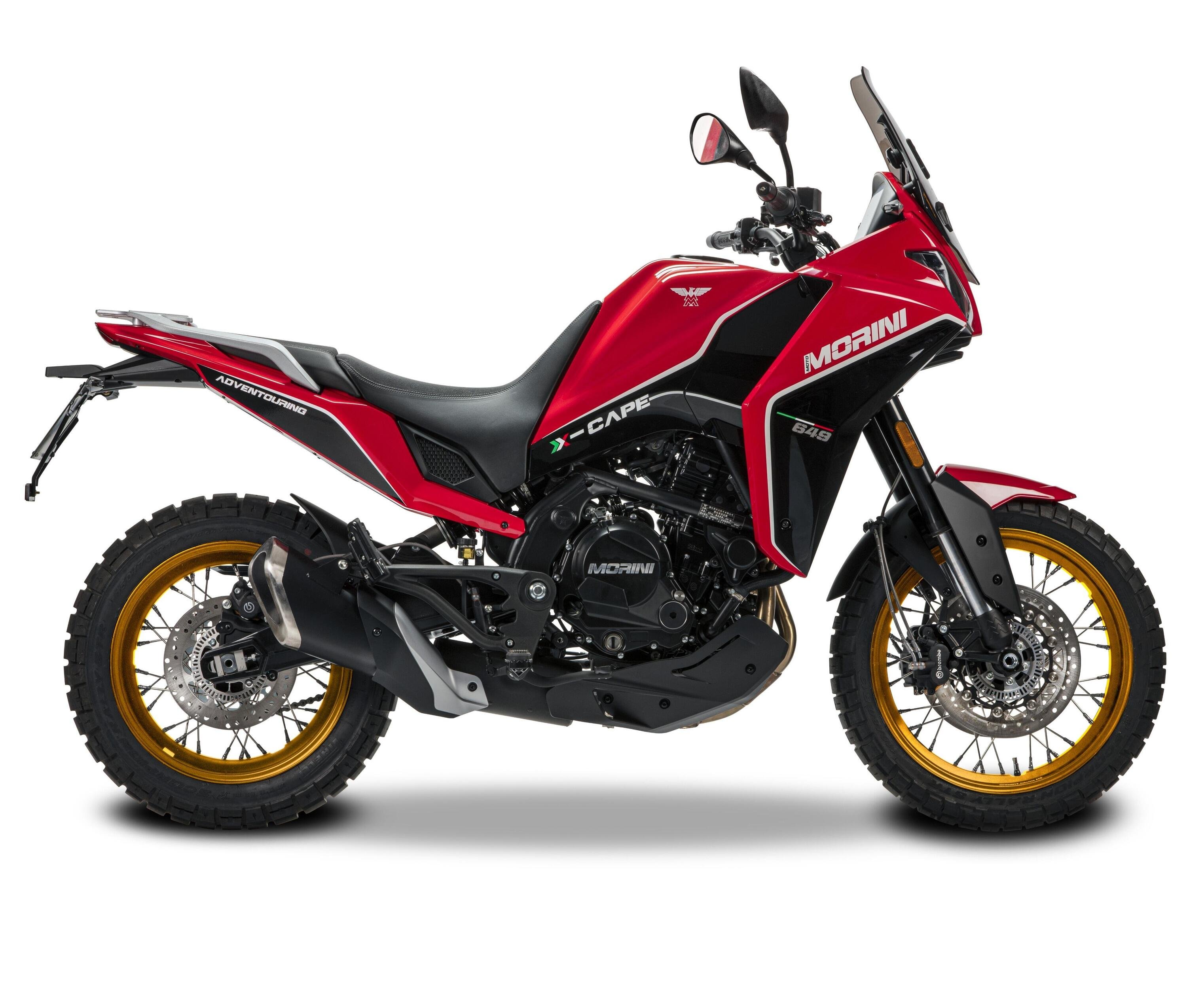 Moto Morini X-Cape Gold Wheels Edition 2022