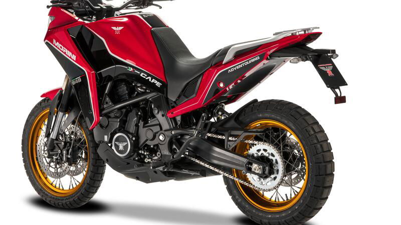 Moto Morini X-Cape Gold Wheels Edition 2022