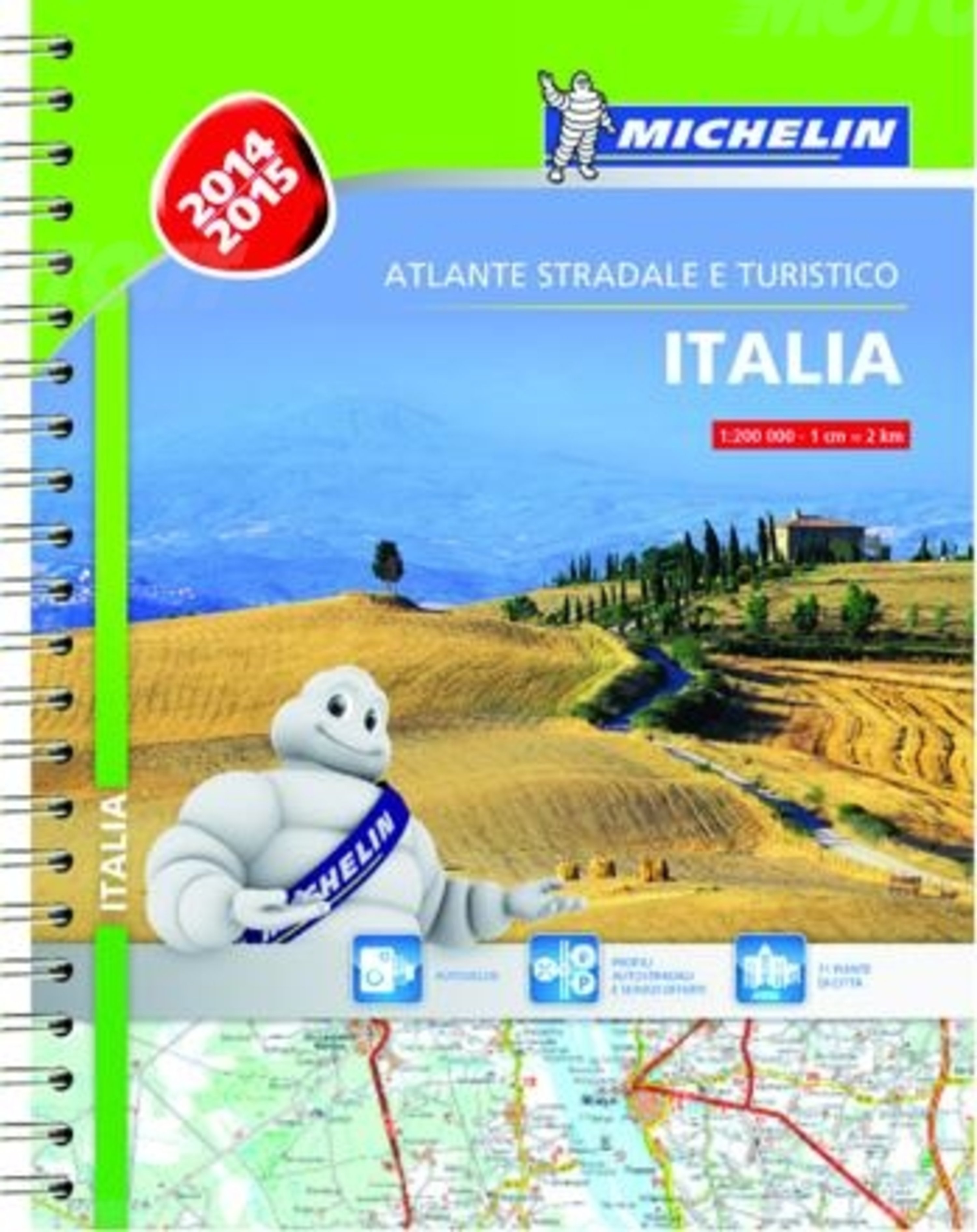 Atlanti Michelin 2014, nuove grafiche e contenuti