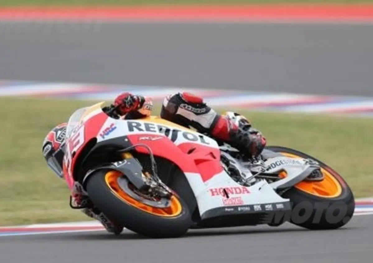 MotoGP. GP d'Argentina, Marquez si migliora ancora nelle FP3. Rossi 3&deg;