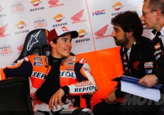 MotoGP. Marquez è il più veloce anche nel Warm Up