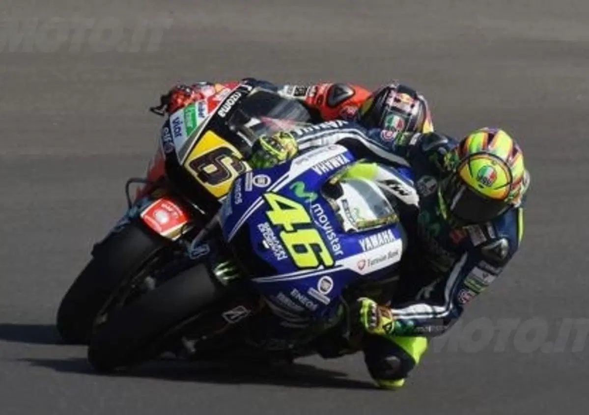Rossi: "Bradl dove credeva di andare?"