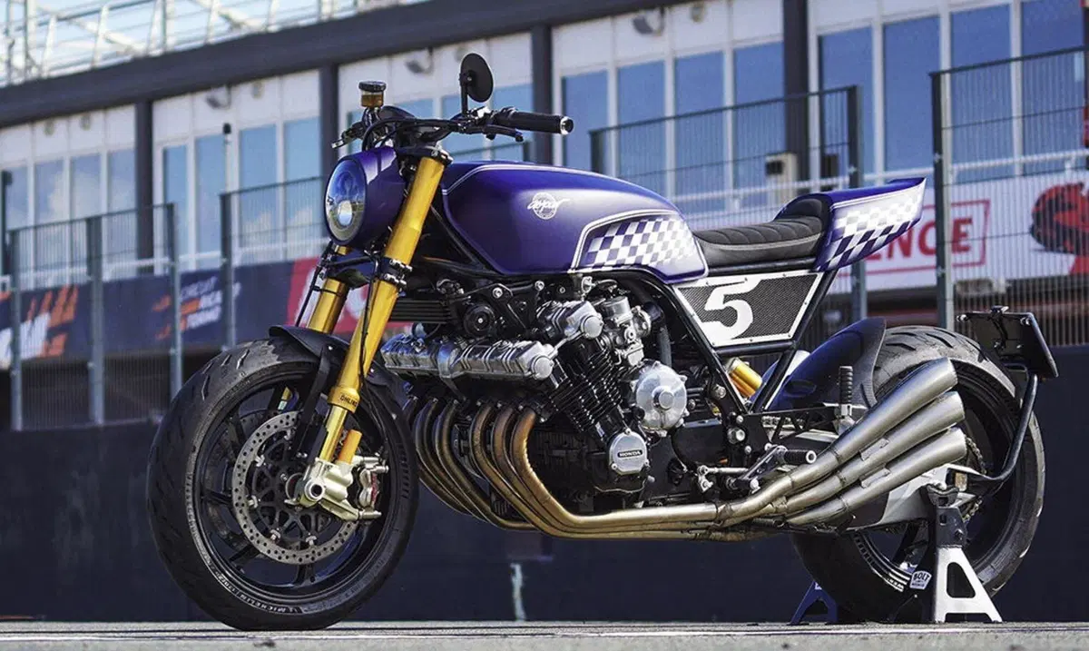La Honda CBX1000, un po' Aprilia MotoGP, di Jorge 'Aspar' Martinez (3)