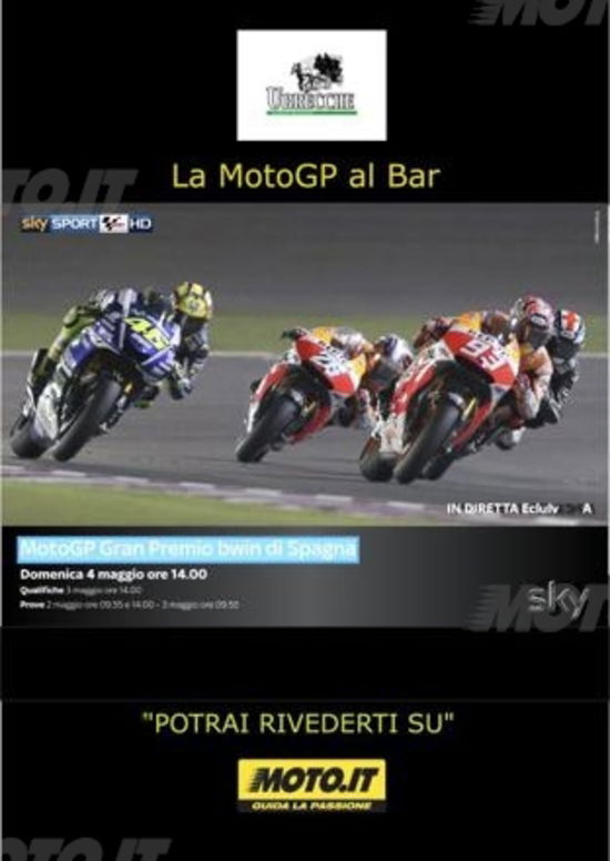 Il GP di Le Mans al bar. Qualifiche e gara all'Ubrecche di Alassio