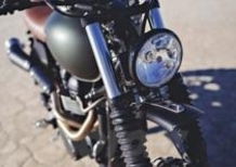 British Customs Triumph Scrambler