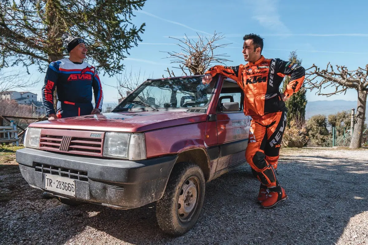 Danilo Petrucci prova con noi le KTM EXC 2022 e... la Panda 4x4! SERVIZIO SPECIALE (3)