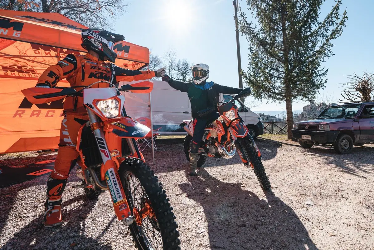 Danilo Petrucci prova con noi le KTM EXC 2022 e... la Panda 4x4! SERVIZIO SPECIALE (27)