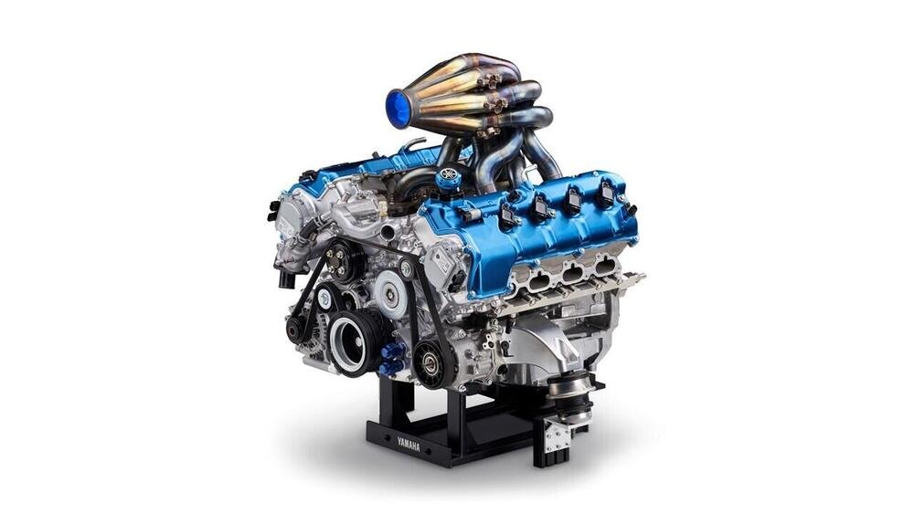 Il V8 5.000 sviluppato da Yamaha per Toyota e alimentato a idrogeno