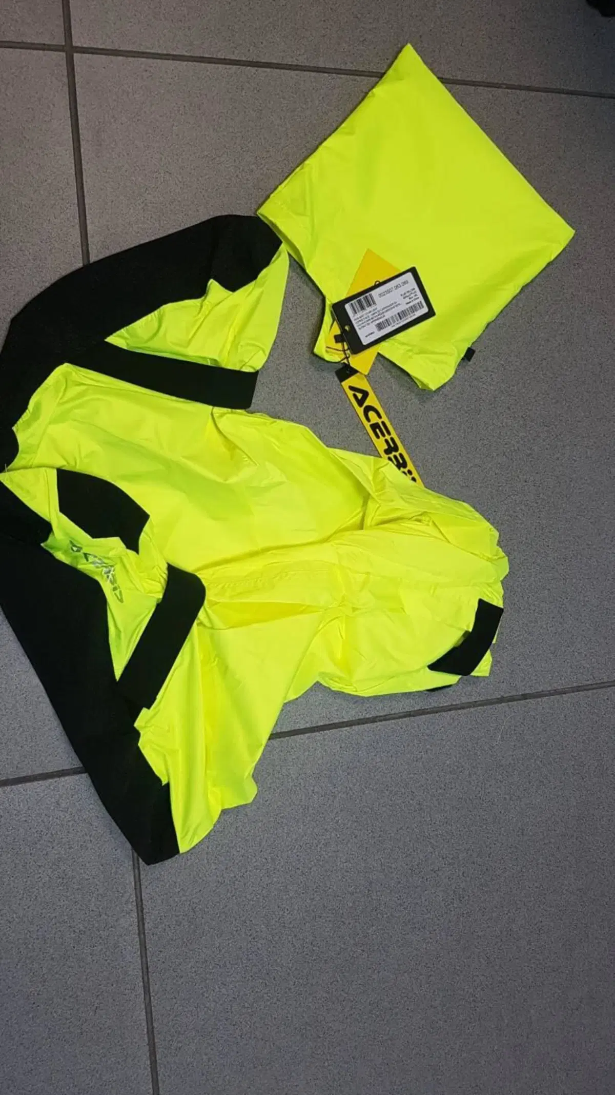 COPRISTIVALI IMPERMEABILI ACERBIS GIALLO FLUO CODI
