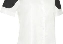 Camicia manica corta Acerbis Team Bianco Nero