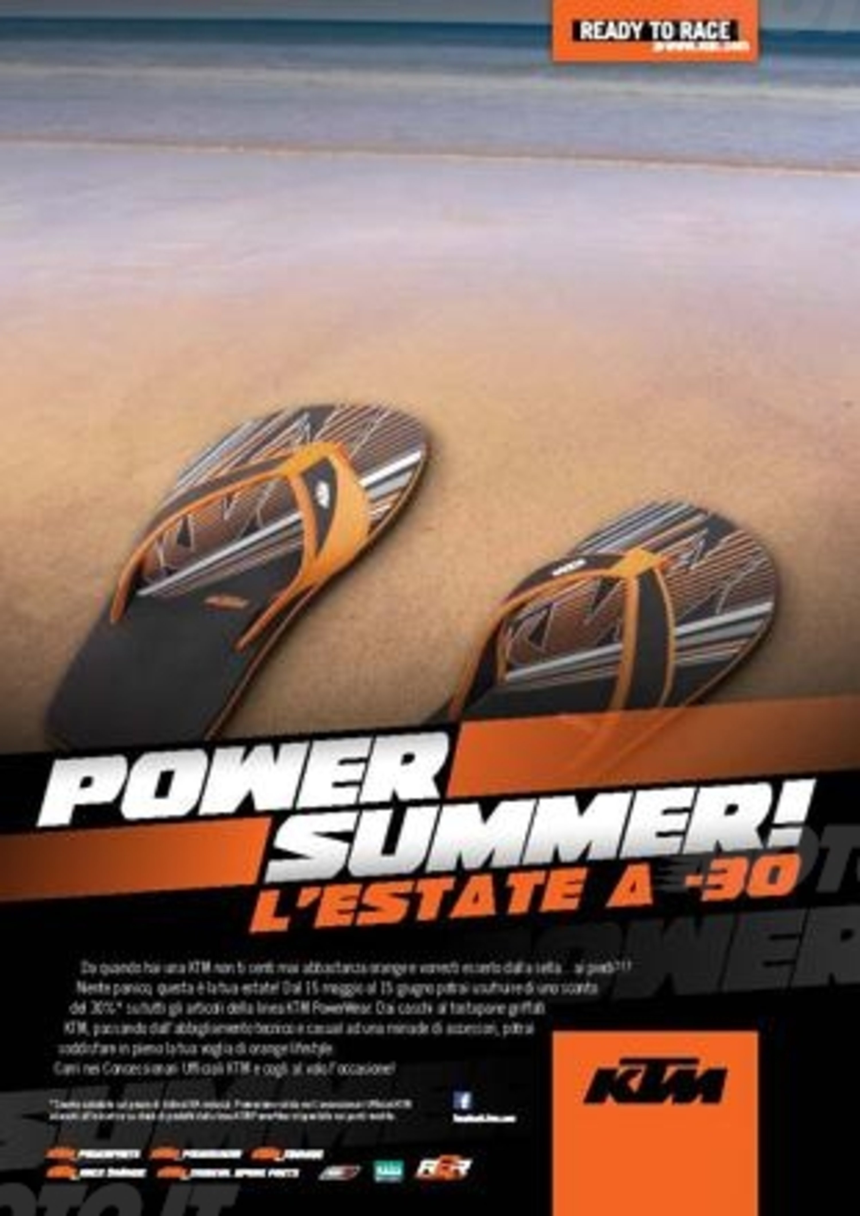 KTM lancia la campagna Power Summer 2014