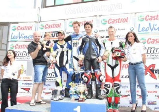 Prima vittoria per Paolo Blora al trofeo Interforze nell'Autodromo di Vallelunga