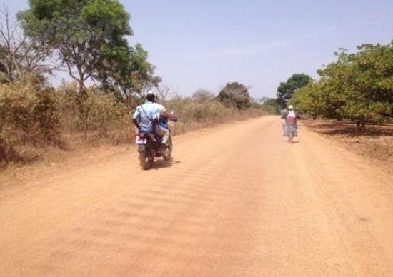 Senegal, costruire acquedotti... in moto