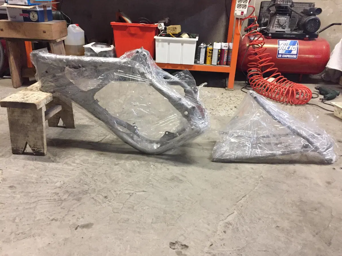 Restaurando: Honda CR 2050 2 tempi del 1994 (11)