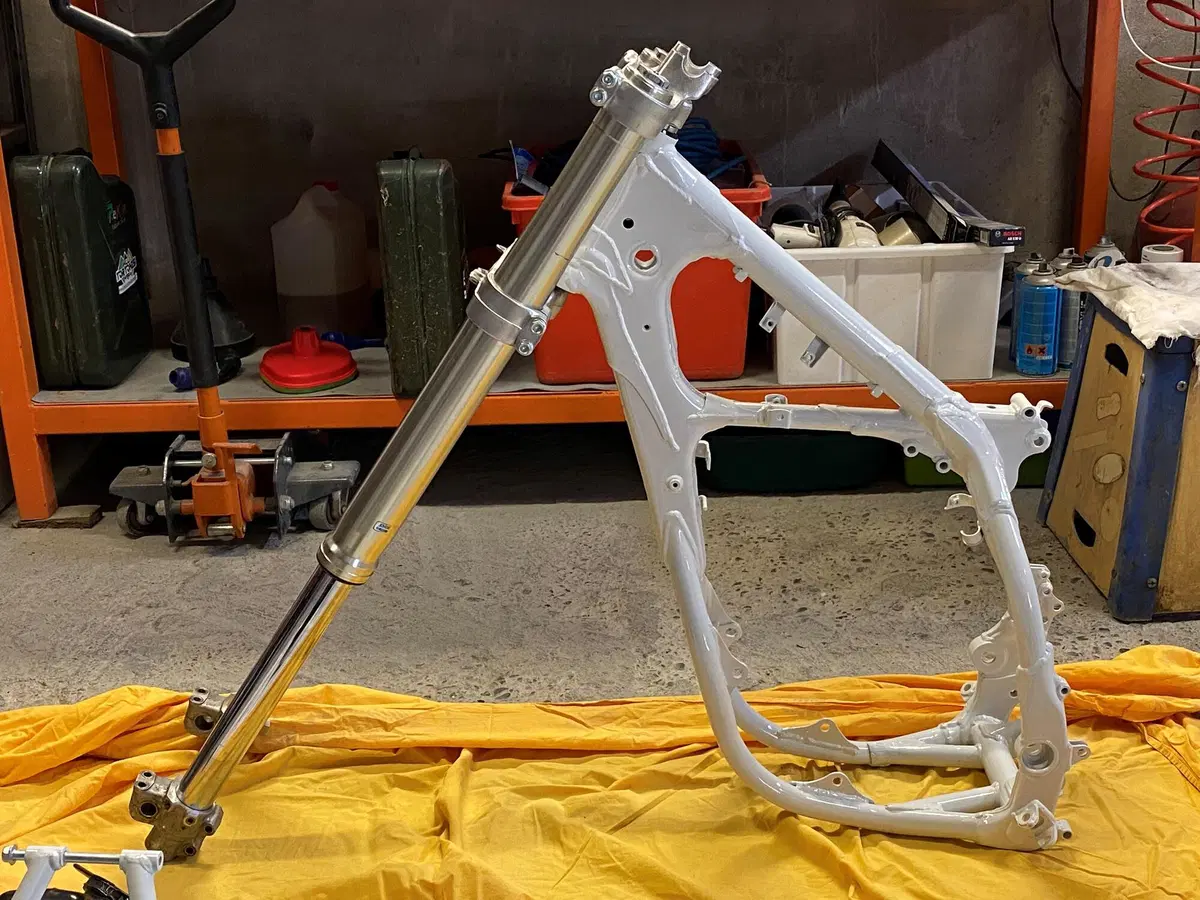 Restaurando: Honda CR 2050 2 tempi del 1994 (15)