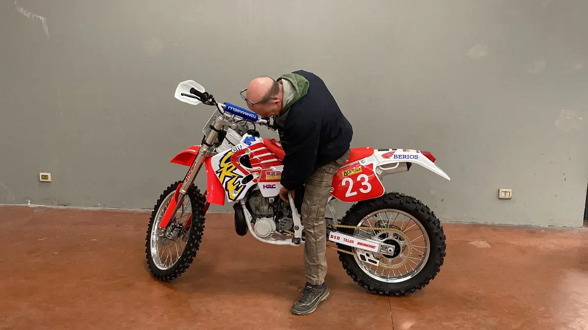 Restaurando: Honda CR 2050 2 tempi del 1994 (21)