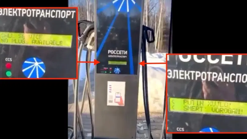 Russia. Colonnine di ricarica hackerate: insulti a Putin al posto dell'elettricit&agrave;