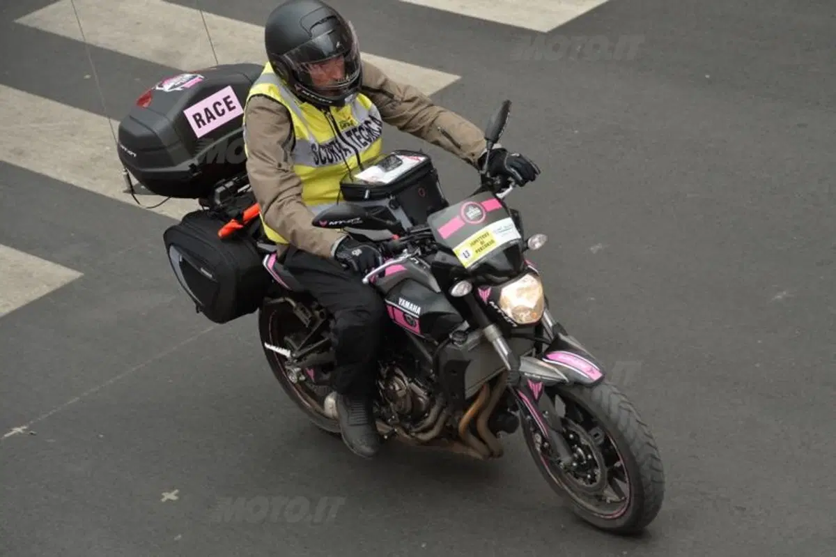 Yamaha MT-07, moto ufficiale del Giro d'Italia (2)