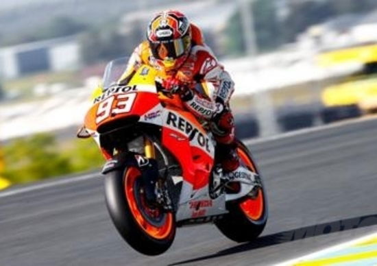 Gp di Le Mans. Prima sessione di prove, Marquez scatta in testa