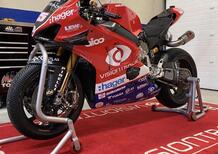 La Ducati con Michael Dunlop al TT