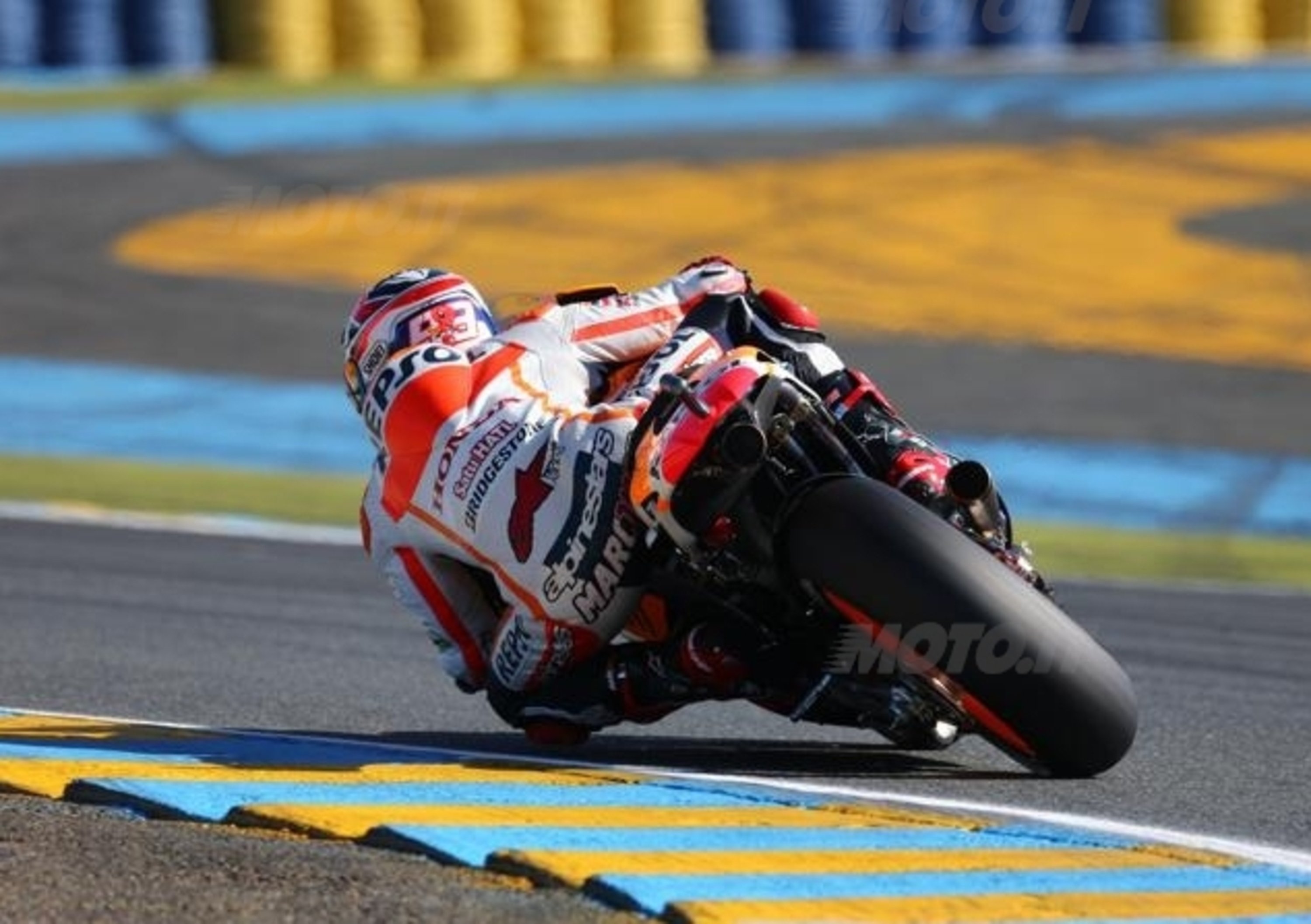 MotoGP a Le Mans, Marquez in pole position