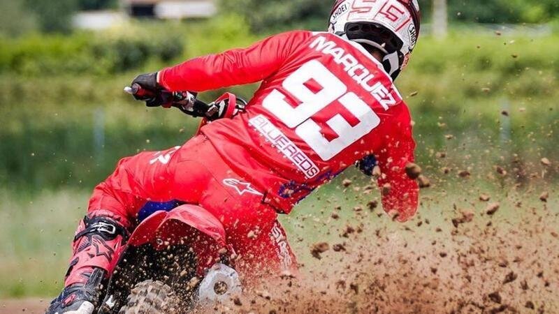 Marc Marquez dice basta (per ora) con il motocross: &quot;Salti troppo rischiosi&quot;