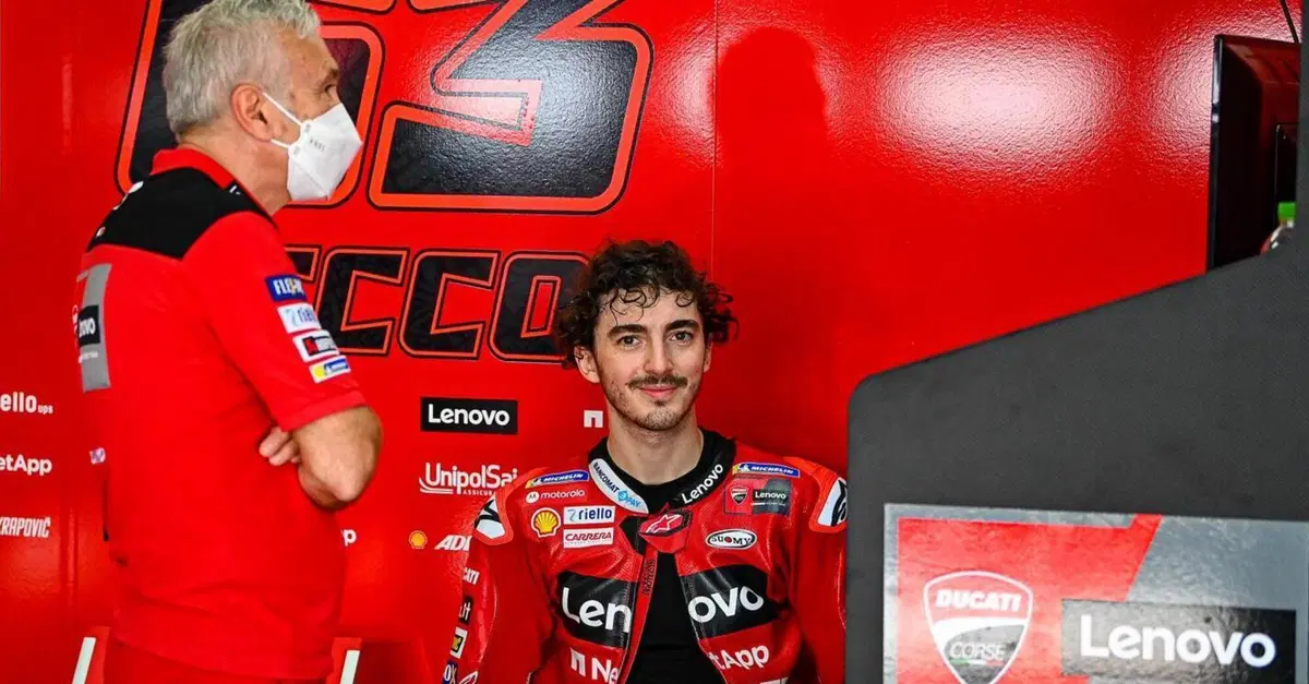MotoGP 2022. Pecco Bagnaia: "Fondamentale credere in se stessi"