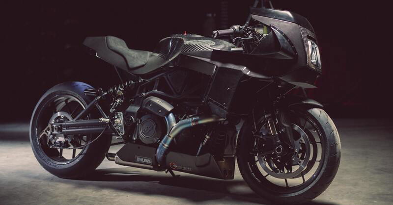 Indian FTR Black Swan by Workhorse Speed Shop: Radical Racer